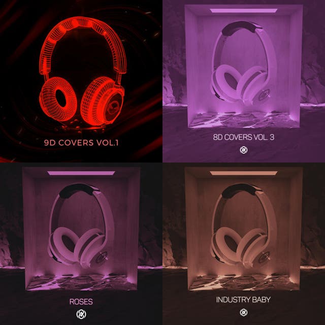 8D Tunes Spotify playlist cover art