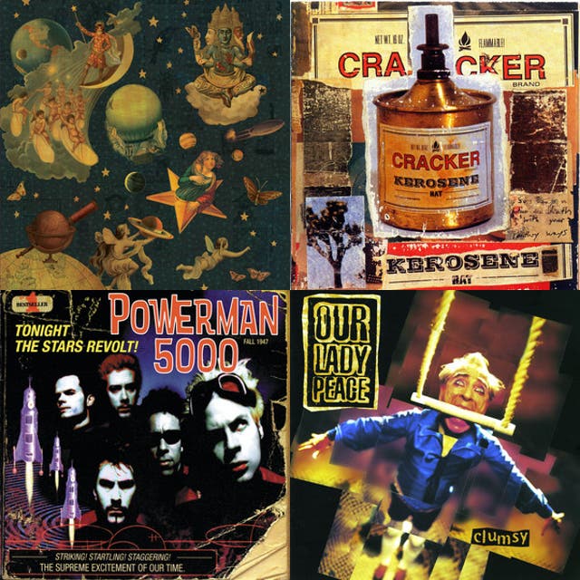 My rock workout Spotify playlist cover art