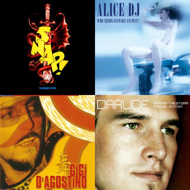 Nostalgic Raver Spotify playlist cover art