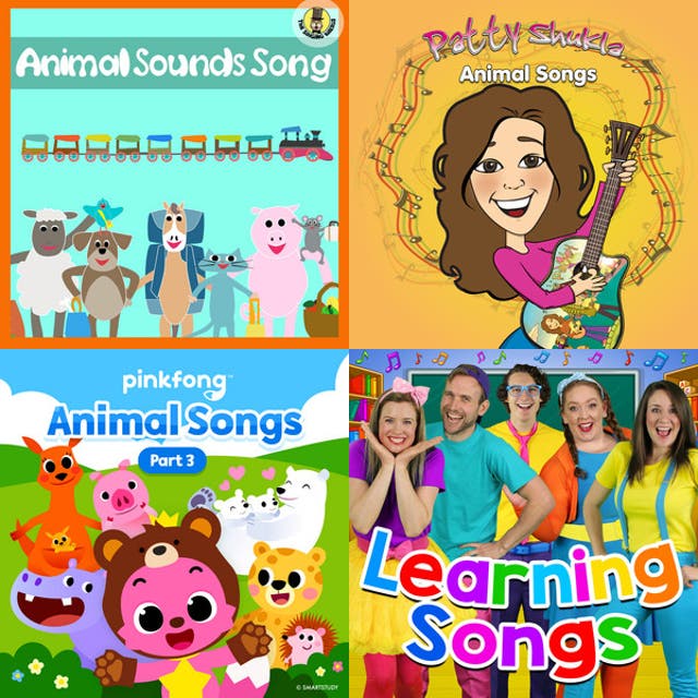 Animal Songs for Kids playlist cover