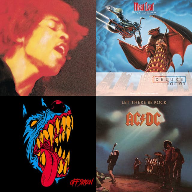 AC/DC – Let There Be Rock Spotify playlist cover art