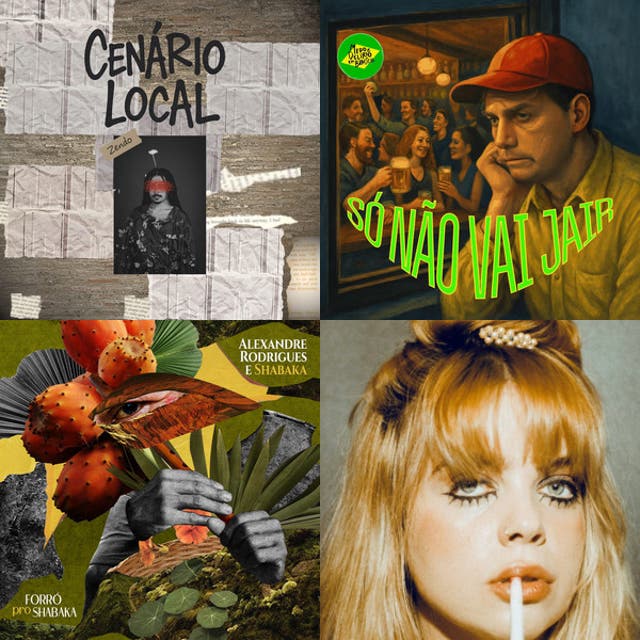 Capa da playlist de 25/07/2025
