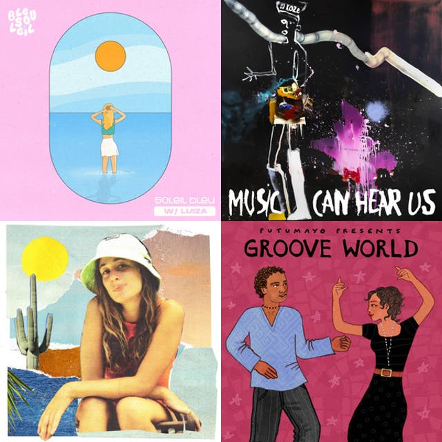Spring/Summer 2025 Spotify playlist cover art