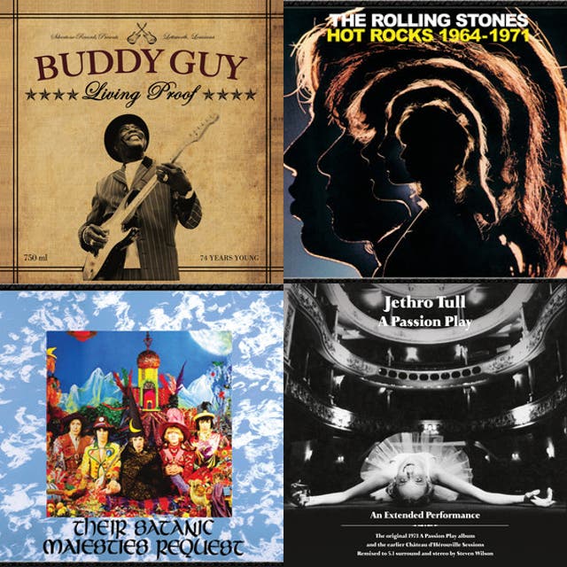 Psychedelic Rock, Blues, Funk, Classic & Hard Rock, Progressive, Jazz & Soul cover