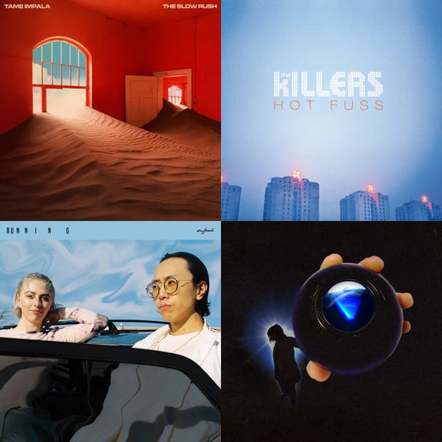 melodic indie/alt rock Spotify playlist cover art