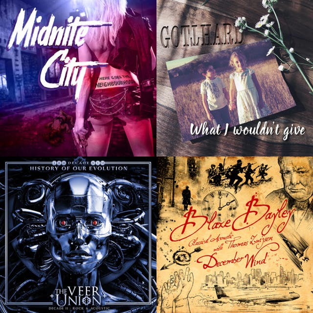 New Rock n Metal Ballads Spotify playlist cover art