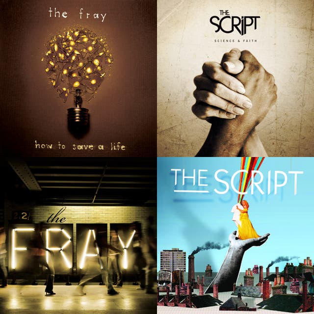the fray, the script, coldplay, one republic 