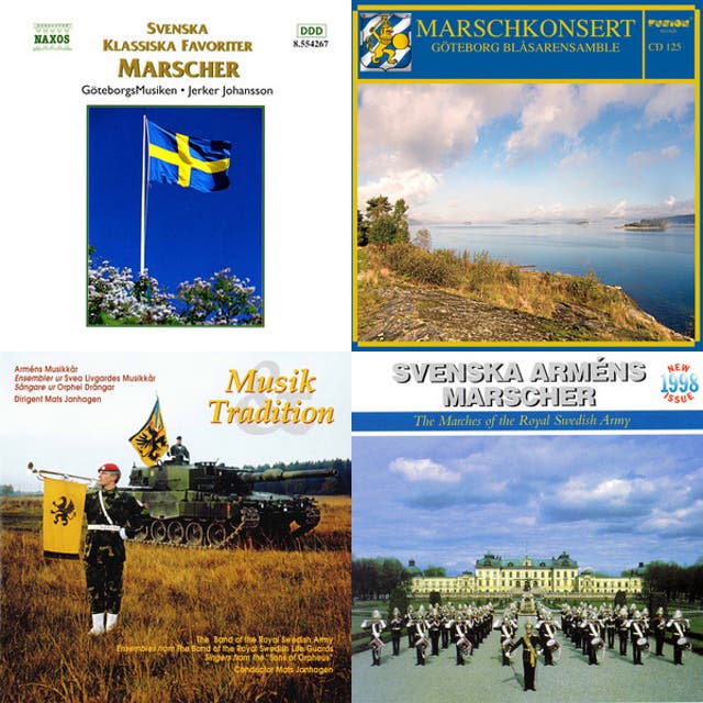 CD Svenska Arméns Marscher CD 3枚組