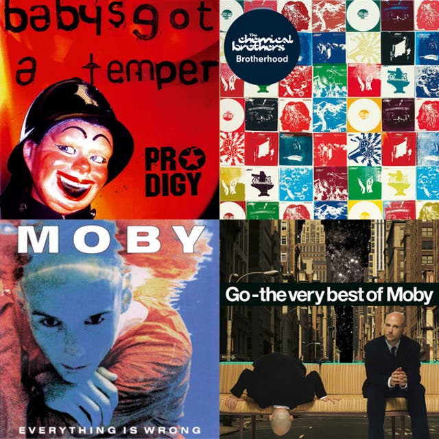 Chemical brothers fatboy slim moby the prodigy playlist by