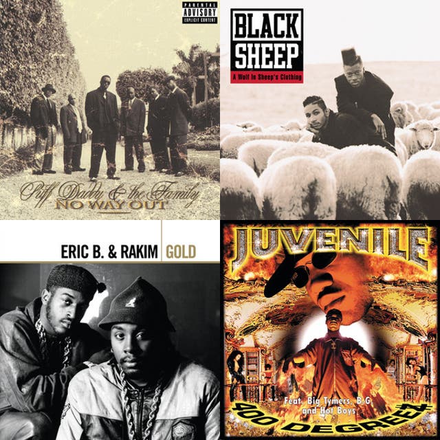 Rap/hip hop Spotify playlist cover art