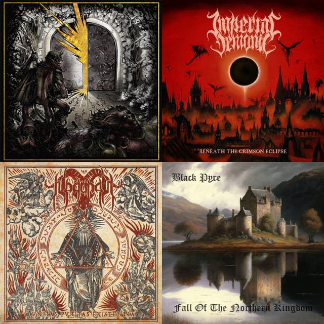 Black Metal Favs & a bit more Spotify playlist cover art