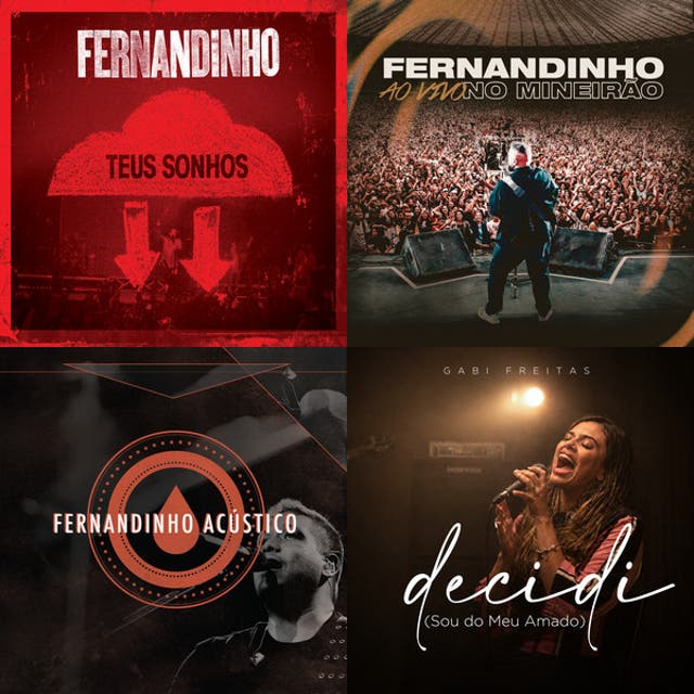 FERNANDINHO 20 ANOS (as melhores) e AS MAIS TOCADAS GOSPEL Louvor playlist cover