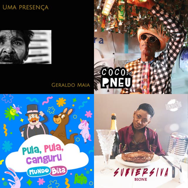 Capa da playlist de 04/07/2025