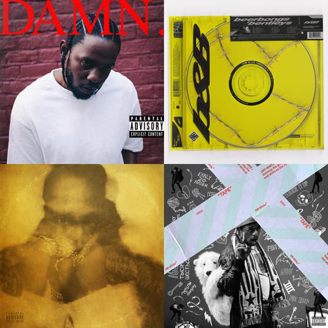 2017 rap hits 💯 cover