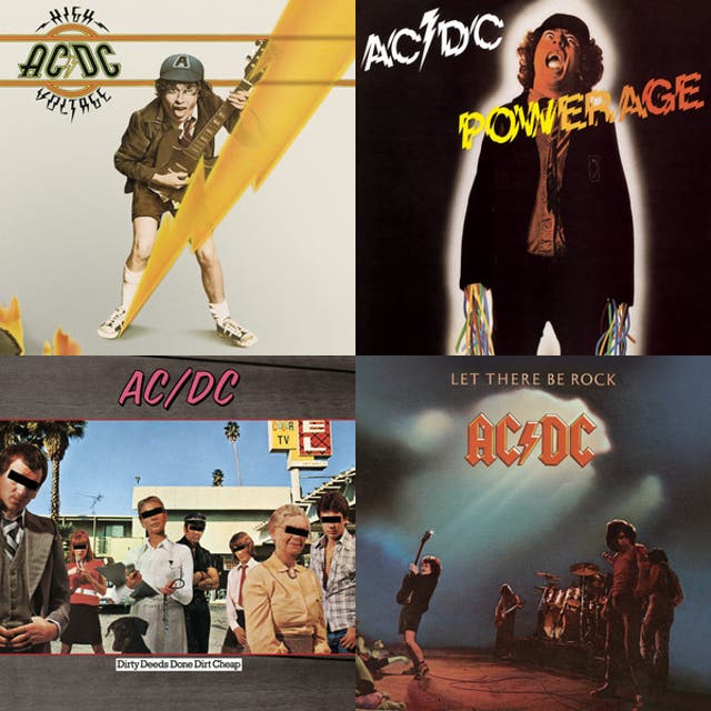 Bands 12 (ACDC, Bon Jovi, Cinderella, Def Leppard, Great White