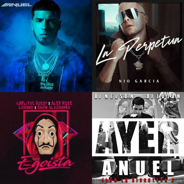 REGGAETON INFRAVALORADO Spotify playlist cover art