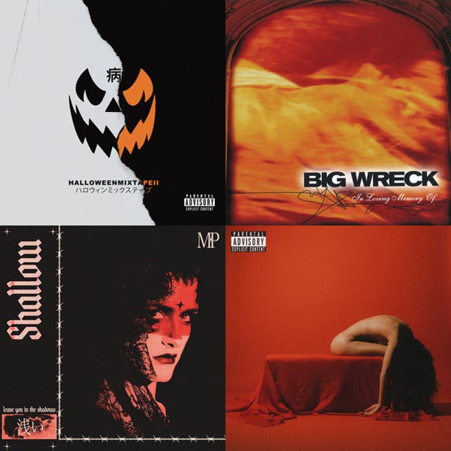 I wanna fckn die Spotify playlist cover art