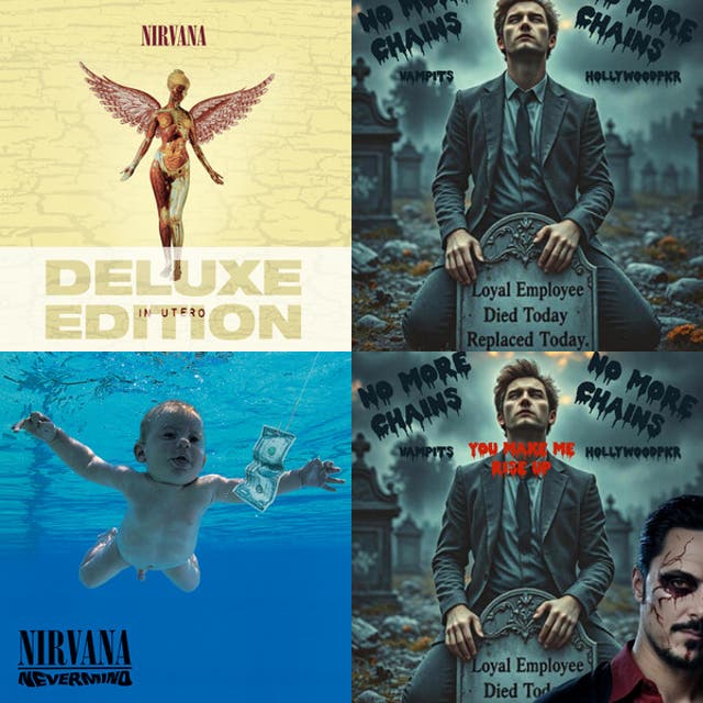 90s Rock Spotify playlist cover art