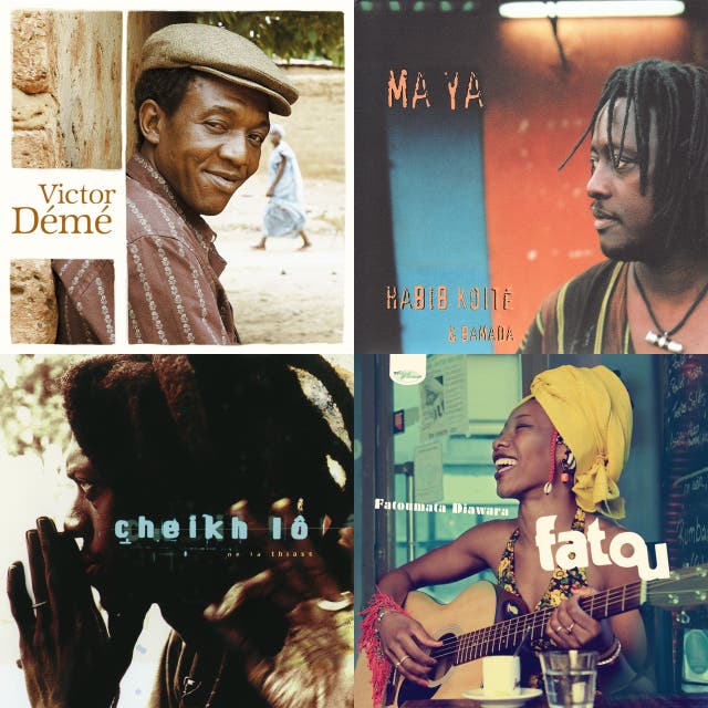 Africa, west, east and south (soft)