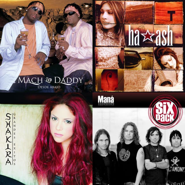 popular songs in spanish 2000—2010 on Spotify