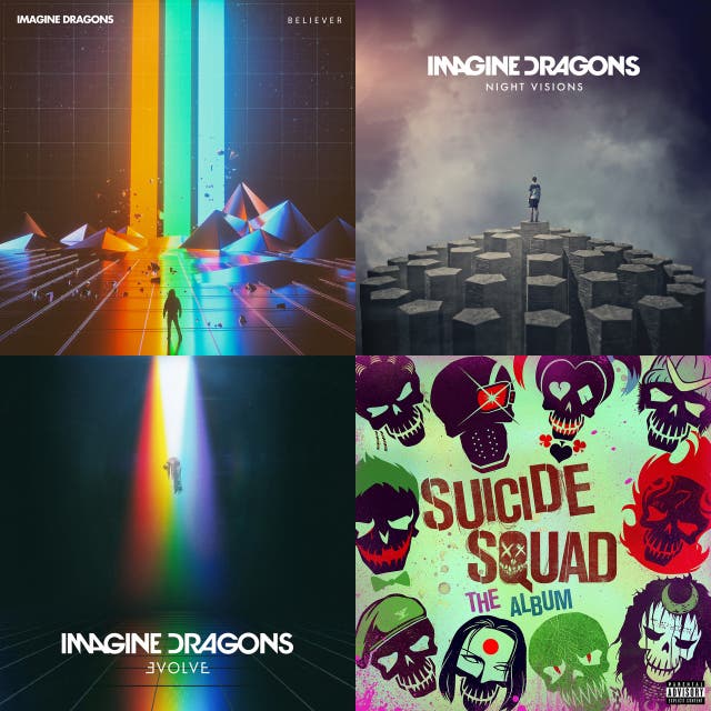 Spotify Playlist Belevier Imagine Dragons On Listn To