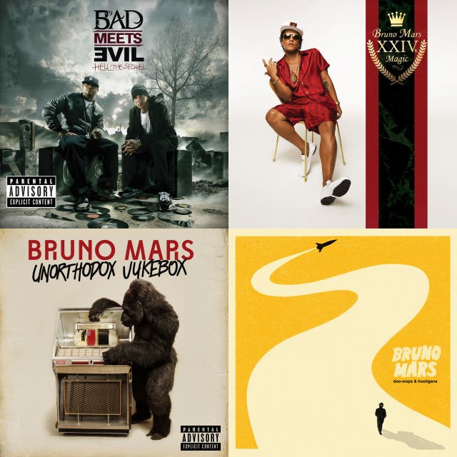 Spotify Playlist Bruno Mars All Songs On Listn To