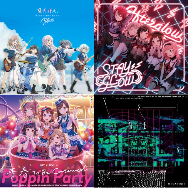 Key/tempo of playlist バンドリ (BanG Dream! Girls Band Party