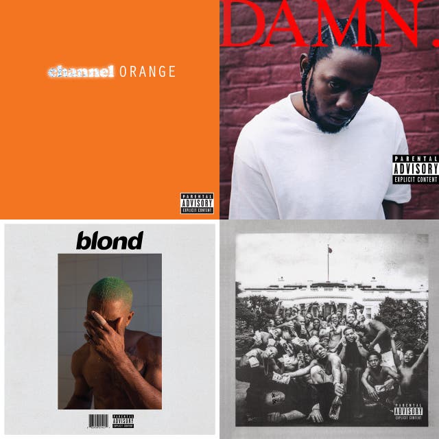 brent faiyaz, daniel caesar, frank ocean, j.cole, khalid & kendrick